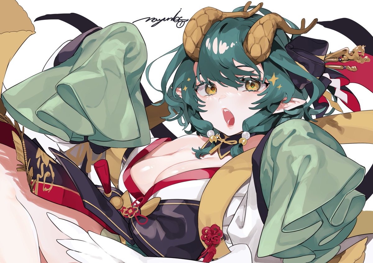 「skebbb!arigatougozaimashita🐉⛩ 」|まゆり会長のイラスト