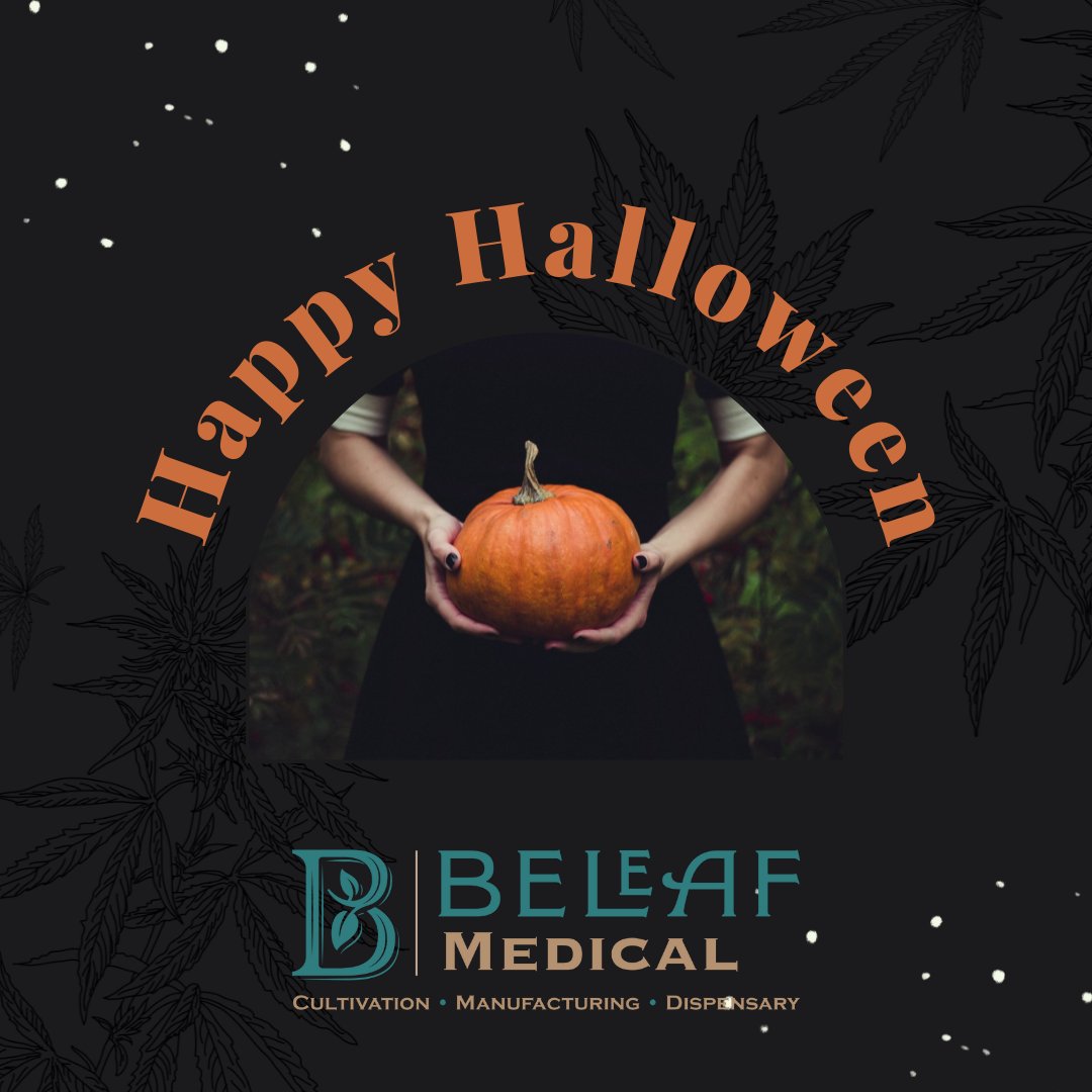 BeleafMedical's tweet photo. Happy Halloween! 

What do you call a potato that smokes weed? 

A baked potato. https://t.co/yfgtdw9VOM