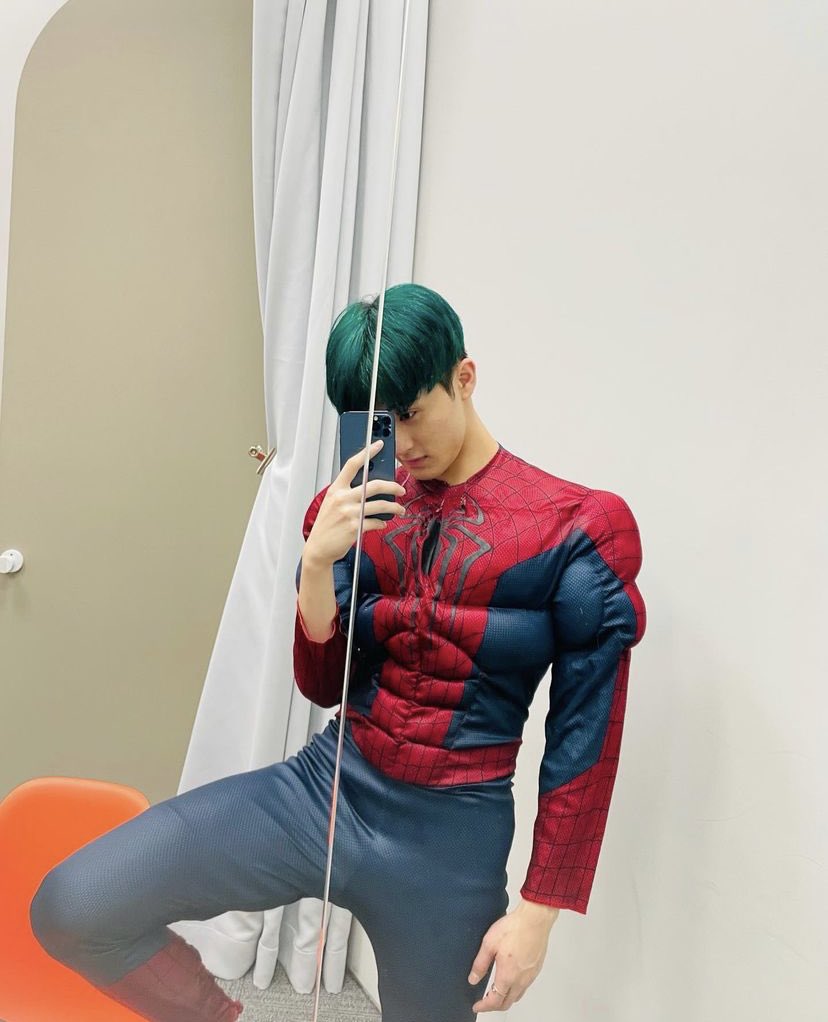 stellarlmh's tweet photo. @hyoshinmart spidermark < 3 https://t.co/j0IslLHpiS