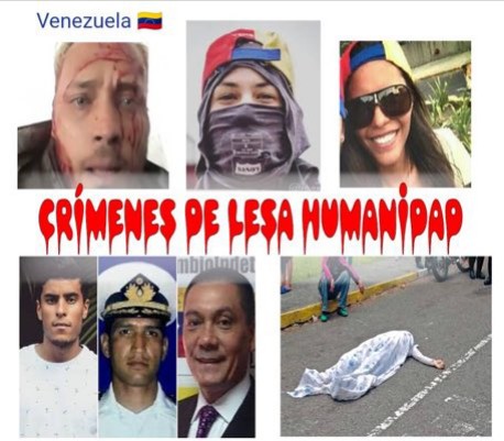 AndresReinaNews's tweet photo. #VzlaClamaJusticiaALaCPI  @KarimKhanQC   
@IntlCrimCourt . Excelentísimo y Honorable Señor Fiscal, Karim Khan, los venezolanos, en nombre de nuestros héroes asesinados cruel y vilmente en manos de los criminales del narco régimen .. Los venezolanos clamamos: ¡Libertad Y Justicia! https://t.co/xYP1nYRZvB