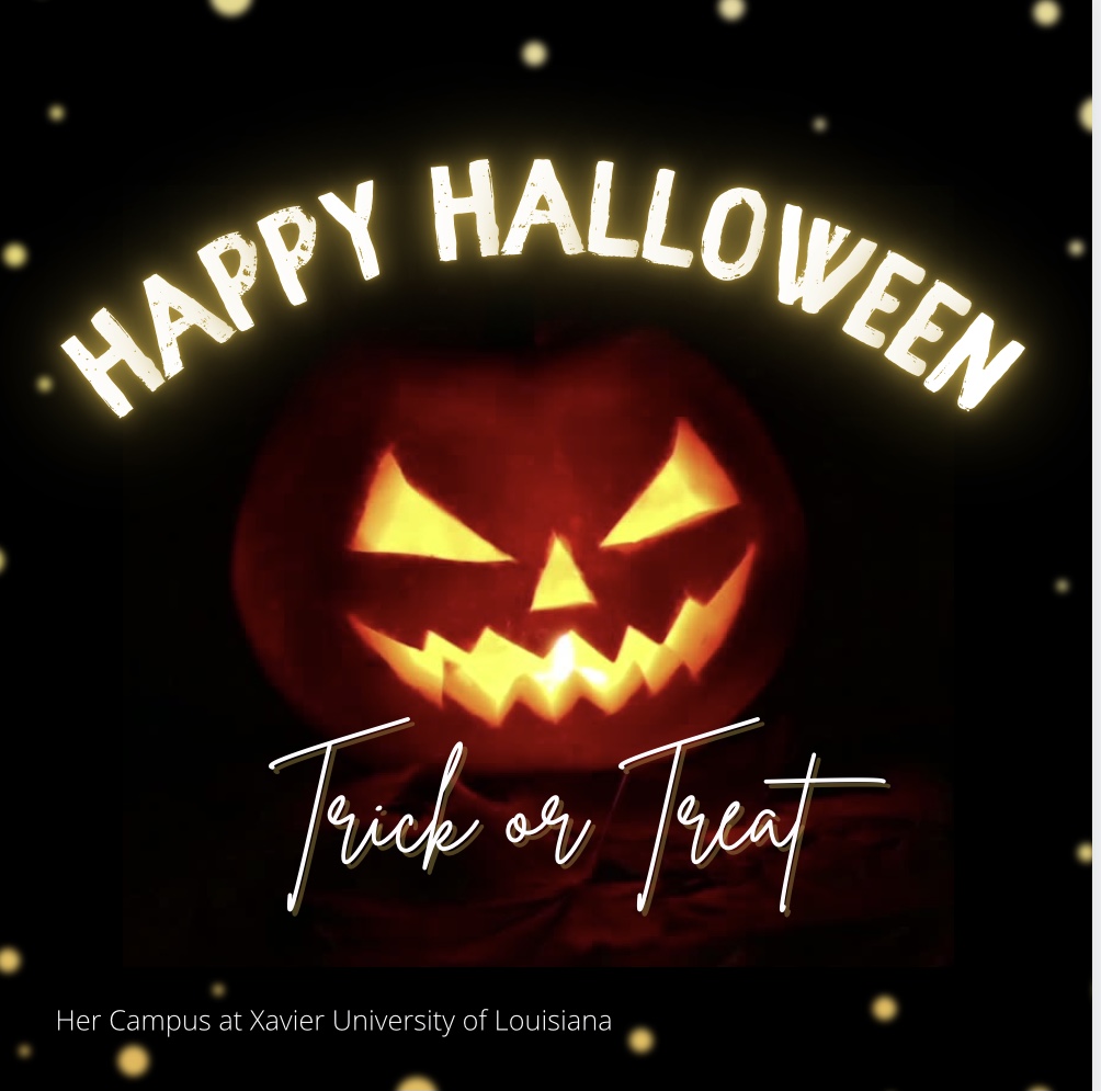 HCatXULA's tweet photo. HAPPY HALLOWEEN! 🎃 Hope everyone has a safe and fun weekend! 
Check out our recent article written by Phoenix McCall as she explains her favorite Halloween films! 👻

#hercampus #halloween #hcxula https://t.co/PGESVTvkpf