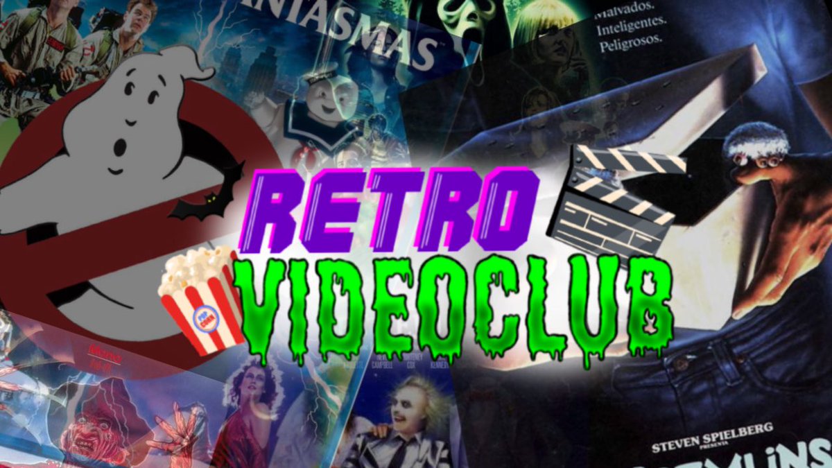 carlesvilamusic's tweet image. 🎬Mañana a las 18:00h estreno una nueva sección en mi canal de Youtube:🍿#RetroVideoclub en donde hablaremos de pelis que estoy coleccionando de los 80s, 90s, 00s, Terror, Fantasía… y mucho más!!!