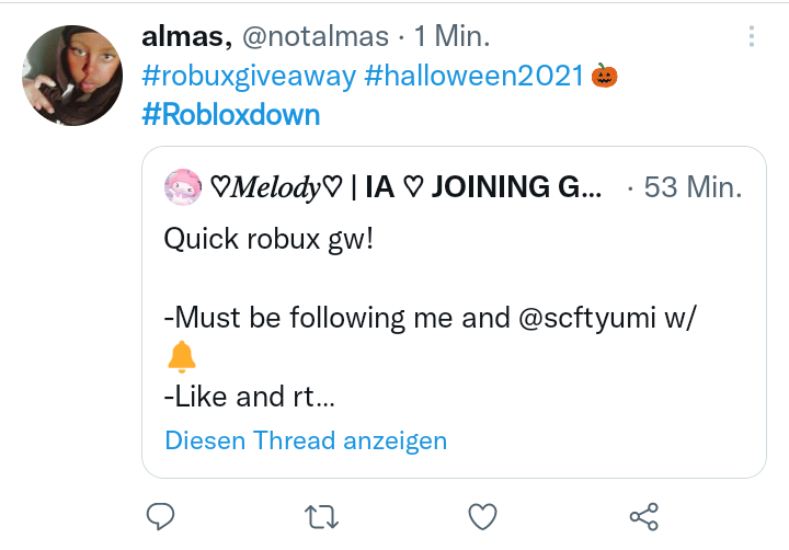 3senpai3's tweet photo. #robloxdown i think you all knows that's fake is https://t.co/B2urA4Twky