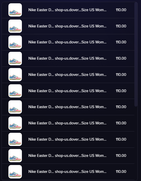 Success posted in @_VanillaCop by Tommo