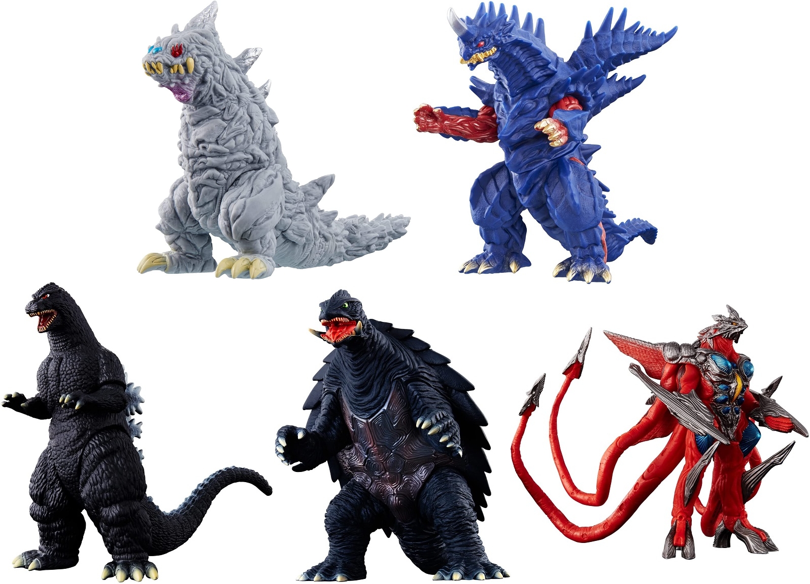 まなしな Amazonにて11月の新作怪獣ソフビが公開 トリガーはメツオーガとメツオロチ ムービーモンスターシリーズよりゴジラはギドゴジ ガメラはg3ガメラと邪神イリス メツオーガは細部や色が異なるとはいえ 実質ウーラーのソフビ化 ムビモンは全て新規