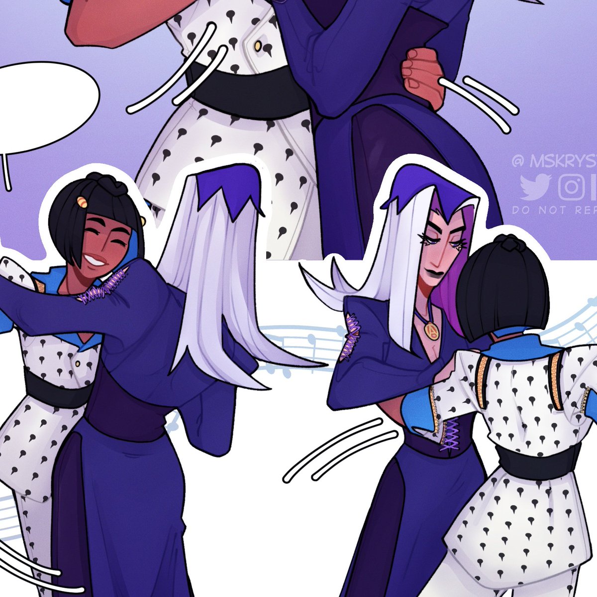 mskrysta_'s tweet photo. there's just smth about drawing these two dancing for me ngl https://t.co/6GBEqYg3at