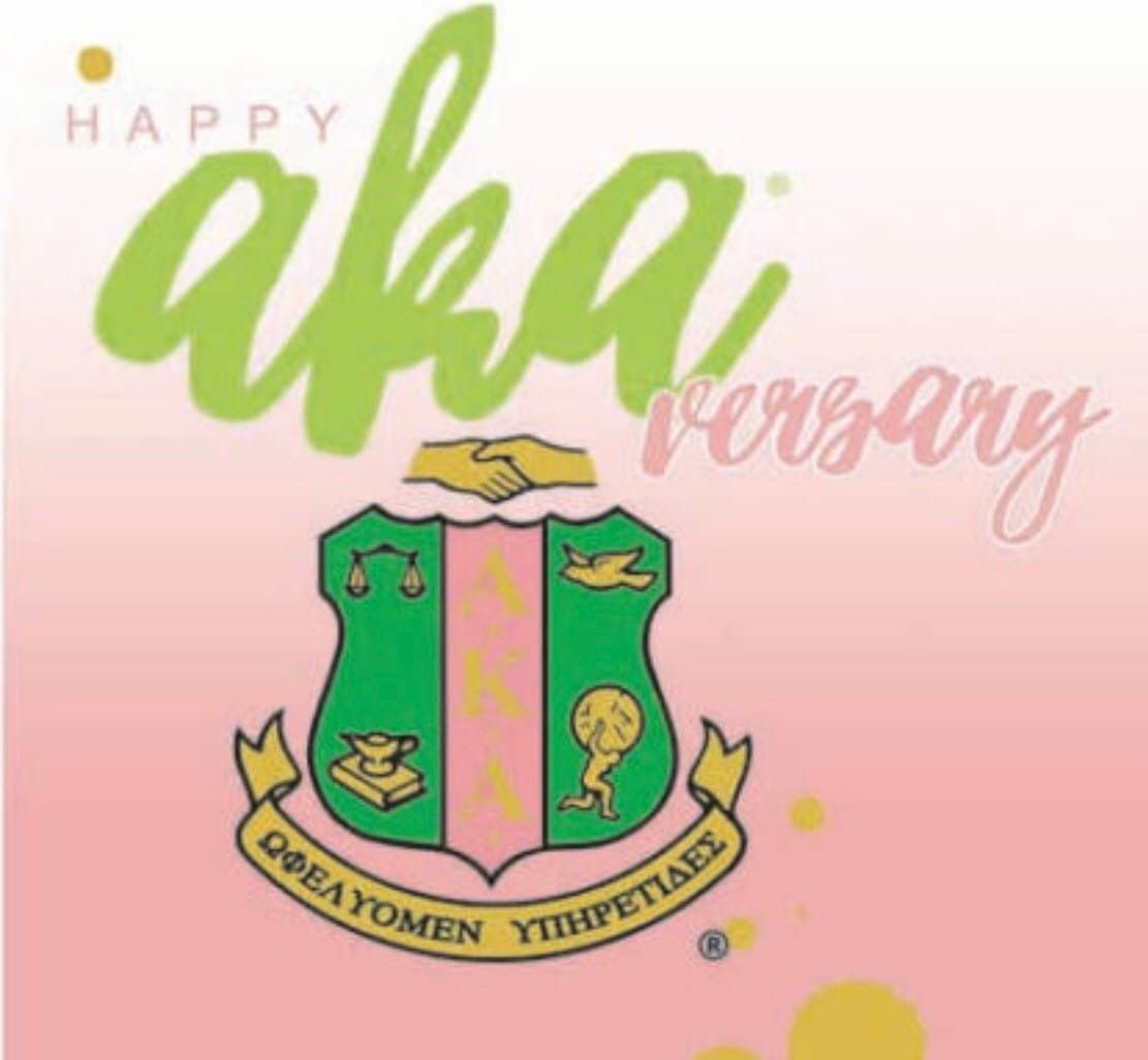 SimplyTasha08's tweet photo. It’s my AKAversary! 22 years on The Ivy Vine! #aka1908💕💚 #aka #AlphaKappaAlpha and proud! #Fall99 https://t.co/viPhfgGCNJ