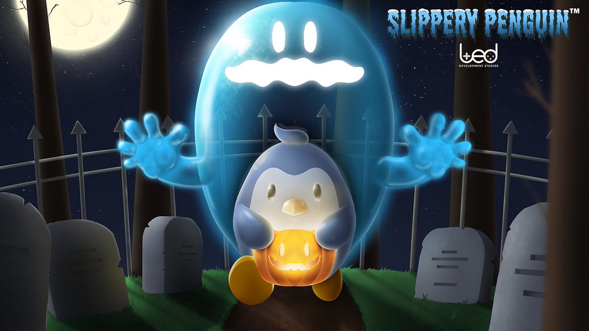 leddevstudios's tweet photo. Happy Halloween!🐧👻
#slipperypenguin #leddevstudios #halloween #spooky #spookypenguin #videogames #penguins #adventure #3d #Videojuegos #puertorico #gamedevpr #videojuegospr #unrealengine #UnrealEnginePR #animacionpuertorico https://t.co/0OmU6b5G6H