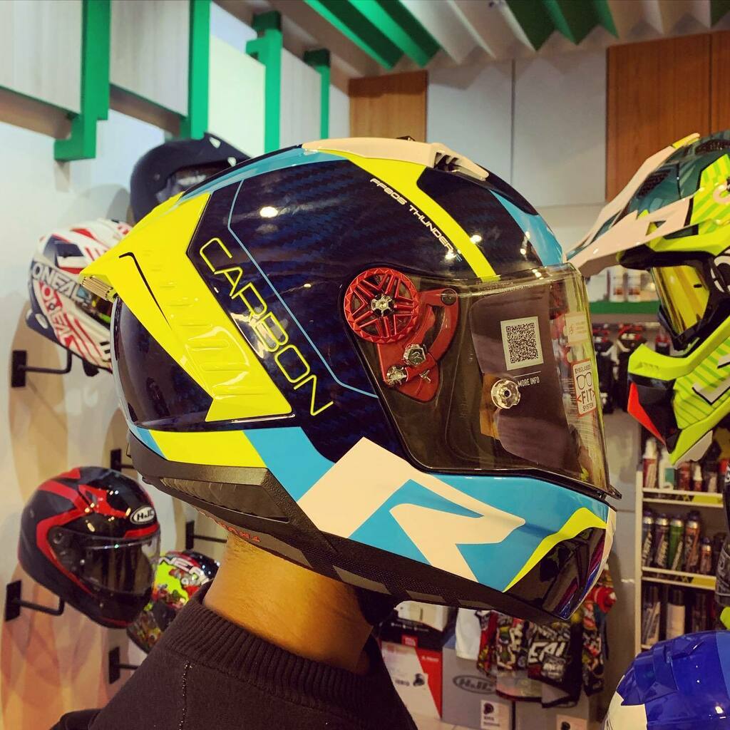 Race Ready, FIM Approved, Carbon Fiber 