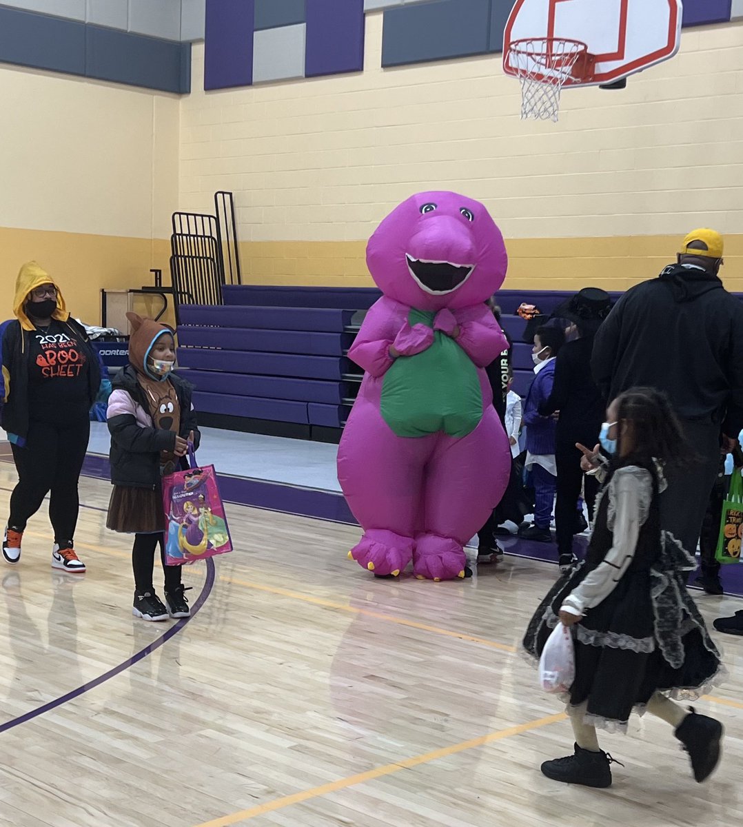 CDavis_BOLA's tweet photo. Every Halloween we HAVE to have Barney! Why? Because at BOLA
We Are Purple People!!💜 https://t.co/EbF2a6FUKP
