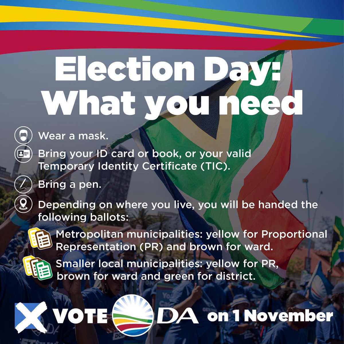 JdPBCN001's tweet photo. #RandallForMayor 
#kaDArapopa
#DAebeyadilostofong 
#VoteDA
#UnitedWeWin 
#uniteandwin
@DAGauteng https://t.co/ETzw8qKbMz
