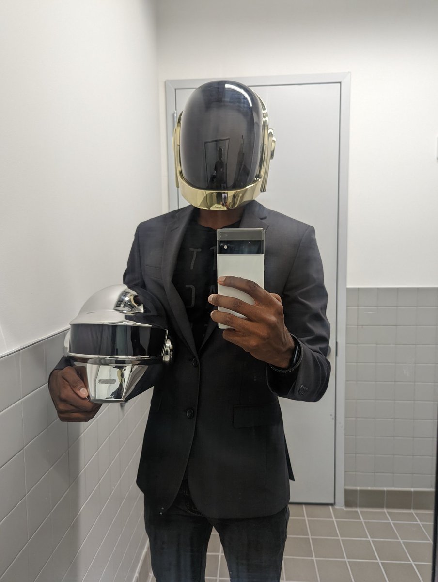 Twice the visors. Epilogue inspired Halloween