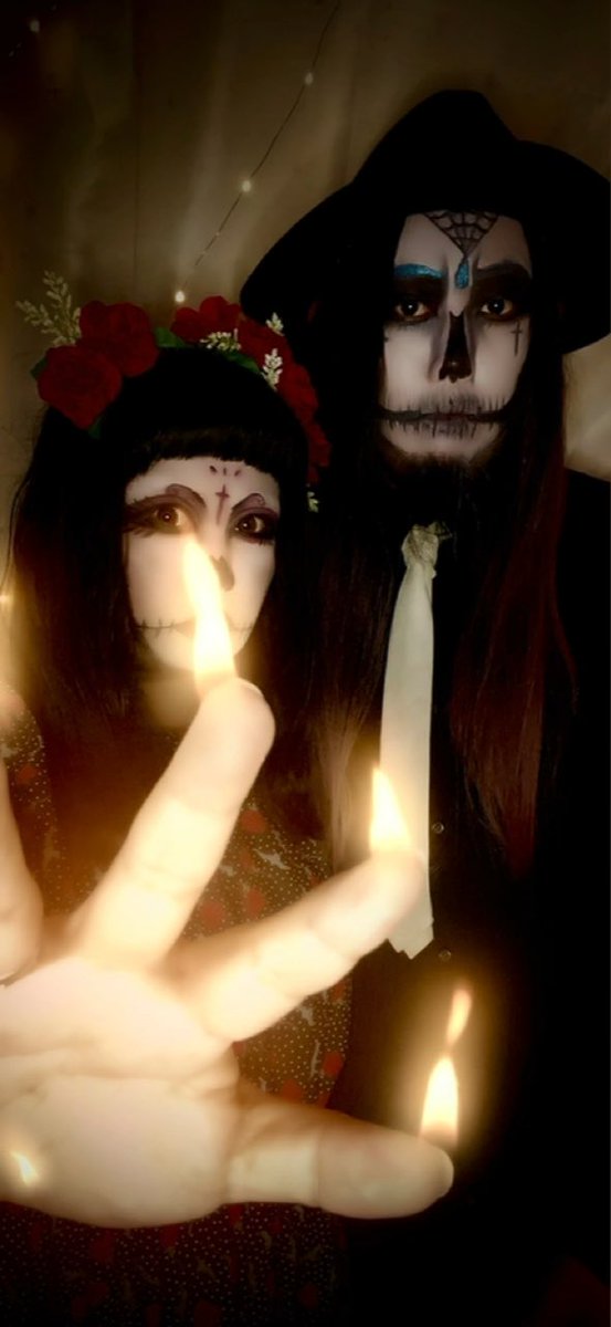 i_r_o_h_a_i_r_o's tweet photo. この写真、個人的に気に入っているのだが
魔女感がパない（笑）
 #HappyHalloween2021 
 #halloween2021 
 #SKULLMake
 #スカルメイク
 #魔女
 #ハロウィンコスプレ 
 #カップルハロウィン https://t.co/1cUfN4ZpgQ