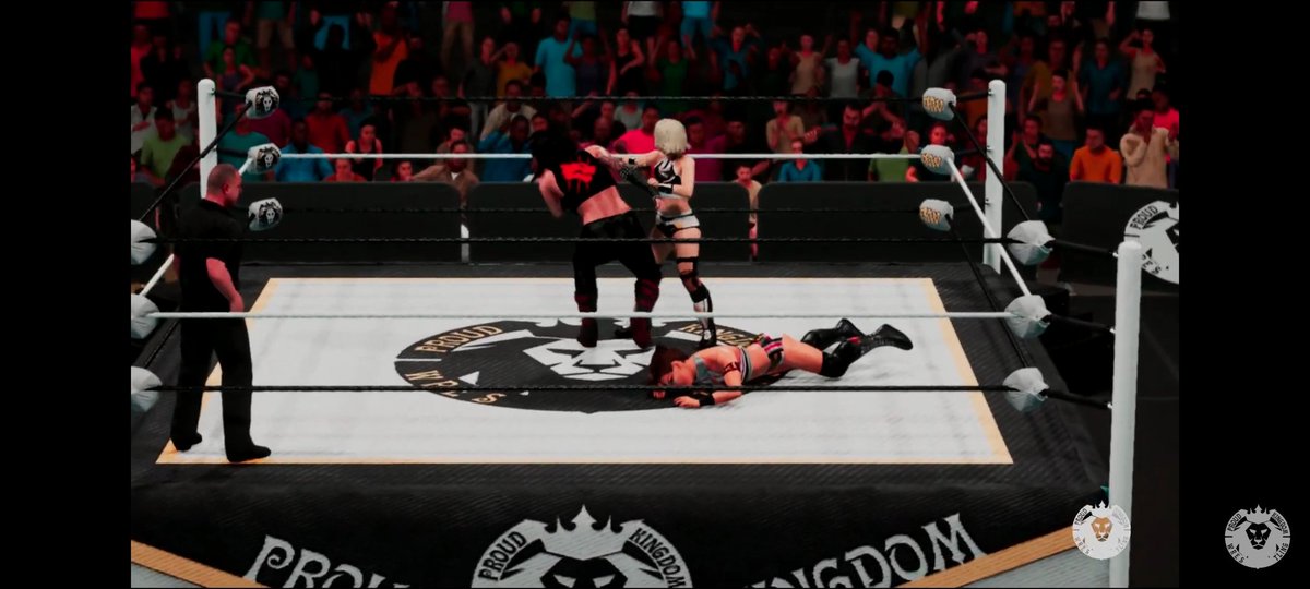 SammyStone91's tweet photo. Made my debut on the first show of @PROUD_KINGDOM last night and best believe I gave a hell of a fight I made it to the final 2 in the fatal 4 way and I'm gunning for that title https://t.co/zoqZjh0UWq