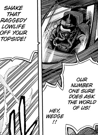 Horikoshi didn't have enough with the name locations now we have Wedge (and I'm assuming the one calling him would be Biggs?) and Ackbar in BNHA 😂 