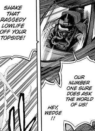 Horikoshi didn't have enough with the name locations now we have Wedge (and I'm assuming the one calling him would be Biggs?) and Ackbar in BNHA  