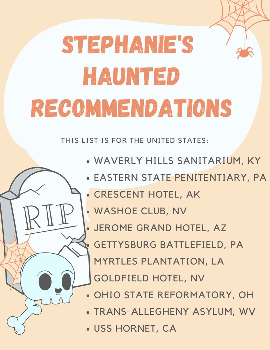 behindpostcards's tweet photo. #HappyHalloween! Check out paranormal investigator Stephanie Dourgarian's best haunted recommendations in the US. Hear her ghost stories in our latest episode! #halloweenpodcast #halloween2021 #ParanormalActivity https://t.co/Ccfox0kkE6