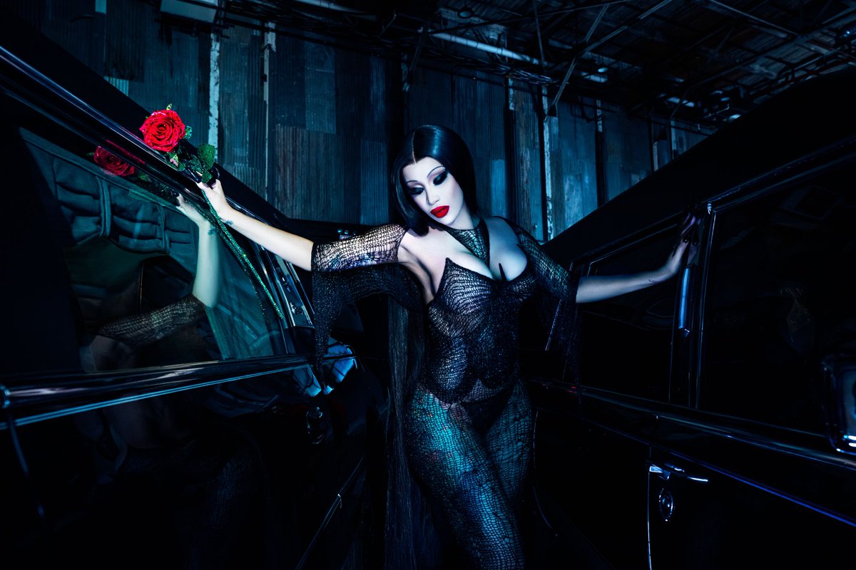 iamcardib's tweet image. MORTICIA ADDAMS