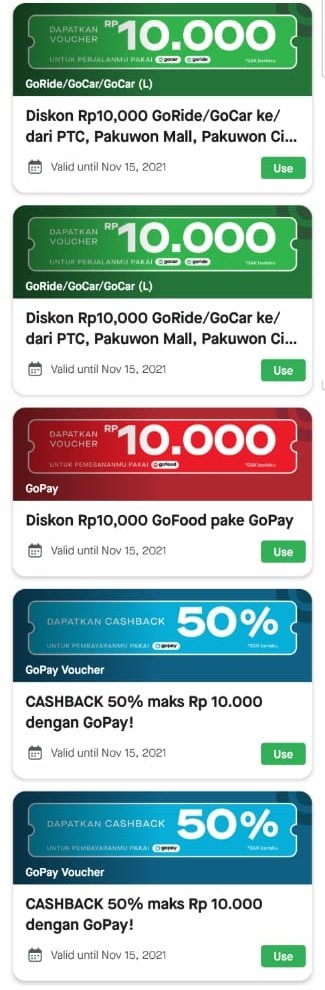 RacunBelanja's tweet photo. Voucher Gojek untuk area Surabaya

Kode promo:
GOJEKPWON https://t.co/hLmZzndNaX