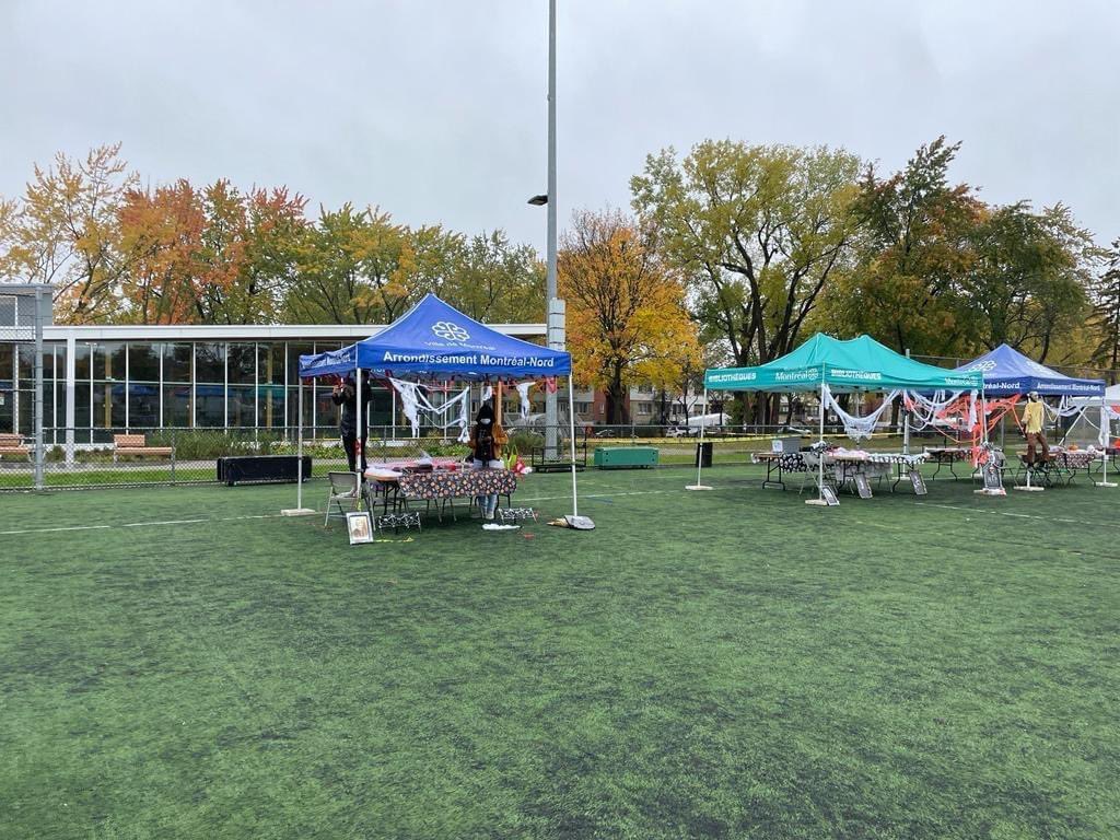 MarikaJeanty's tweet photo. Si vous habitez Montréal Nord et avez des enfants ou petits-enfants, les organismes, la Bibliothèque et autres partenaires vous attendent au Parc Henri-Bourassa https://t.co/9NV6kDDdPM
