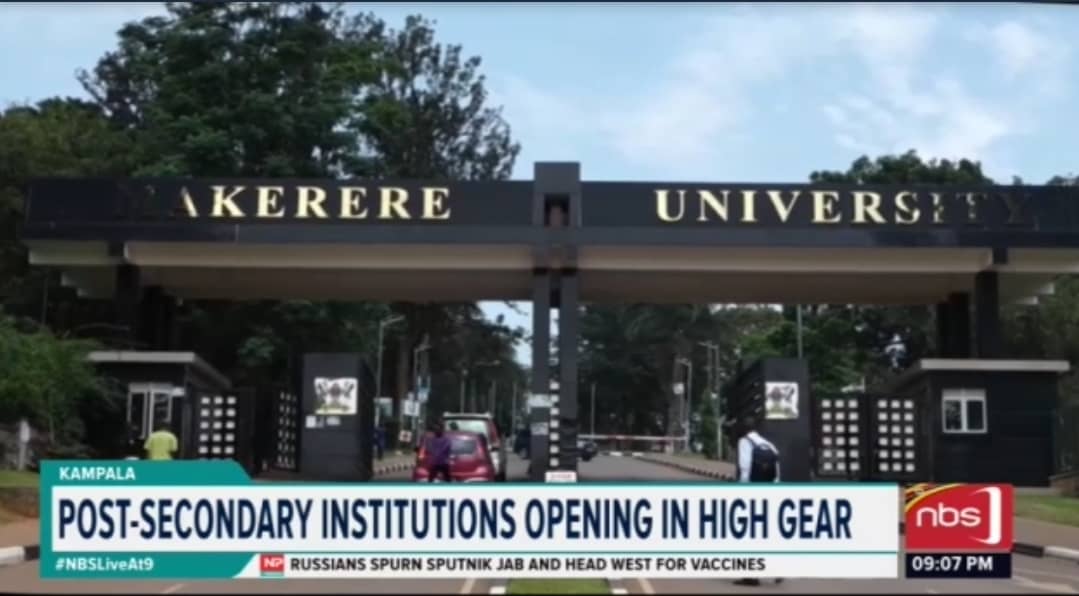 Fireliglntfi's tweet photo. Universities and tertiary institutions will reopen tomorrow after a prolonged closure due to the #COVID19 pandemic. 

#NBSLiveAt9 #NBSUpdates https://t.co/EmTsVZcW7B