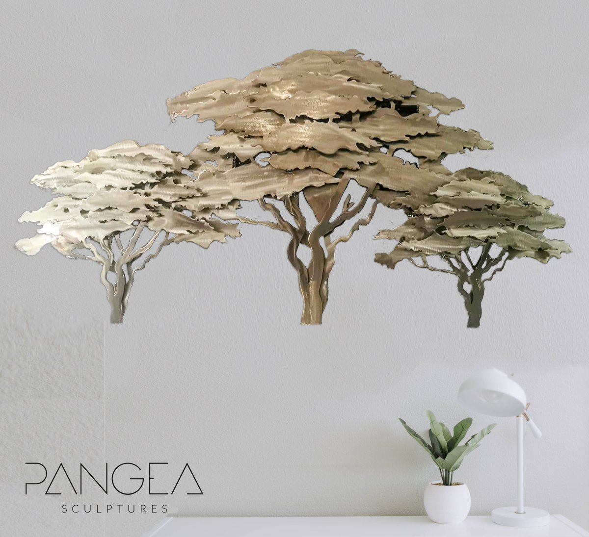 We are absolutely delighted to announce the arrival of these stunning tree landscape wall-art sculptures. Measuring over 4ft wide in stainless steel, let these remarkable pieces become the focal point of your home or office...
pangeasculptures.com/product/stainl…