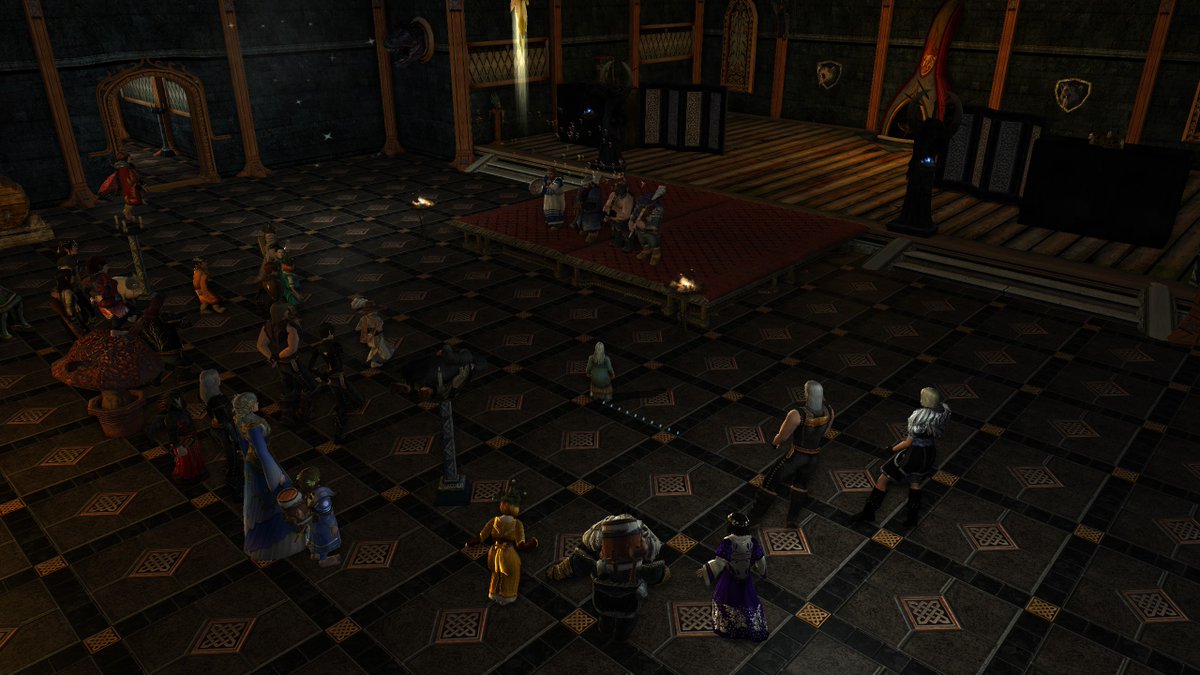 Palantorio's tweet photo. Day 3 of #Hellfest2 #lotro .. Brago Brothers and Sister https://t.co/KX0GuzKVuz