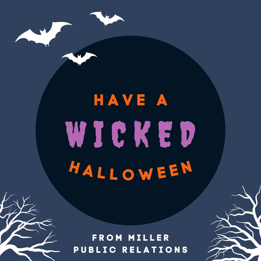 Miller_PR's tweet photo. Happy Halloween👻🎃🦇 Be safe out there! https://t.co/or1VBT2ebs