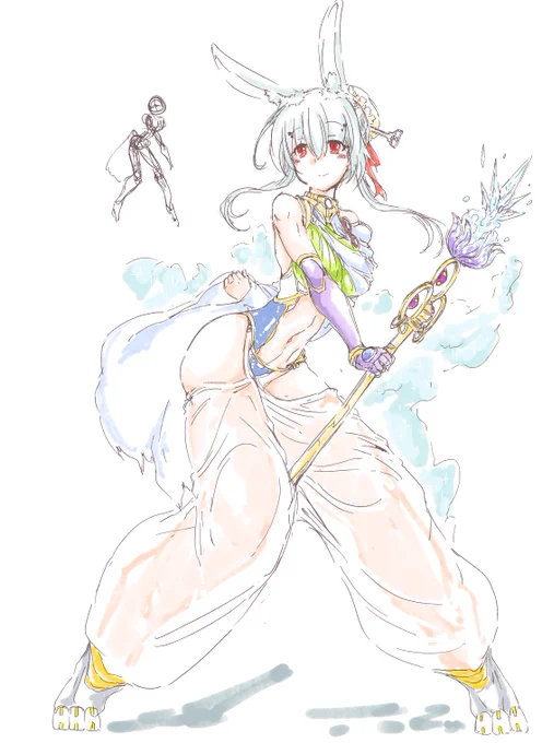 これは描いてくうちに馴染んでいくと思っているうちのこです、名前はあります 