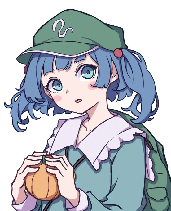 #深夜の真剣お絵描き60分一本勝負 
にとり 