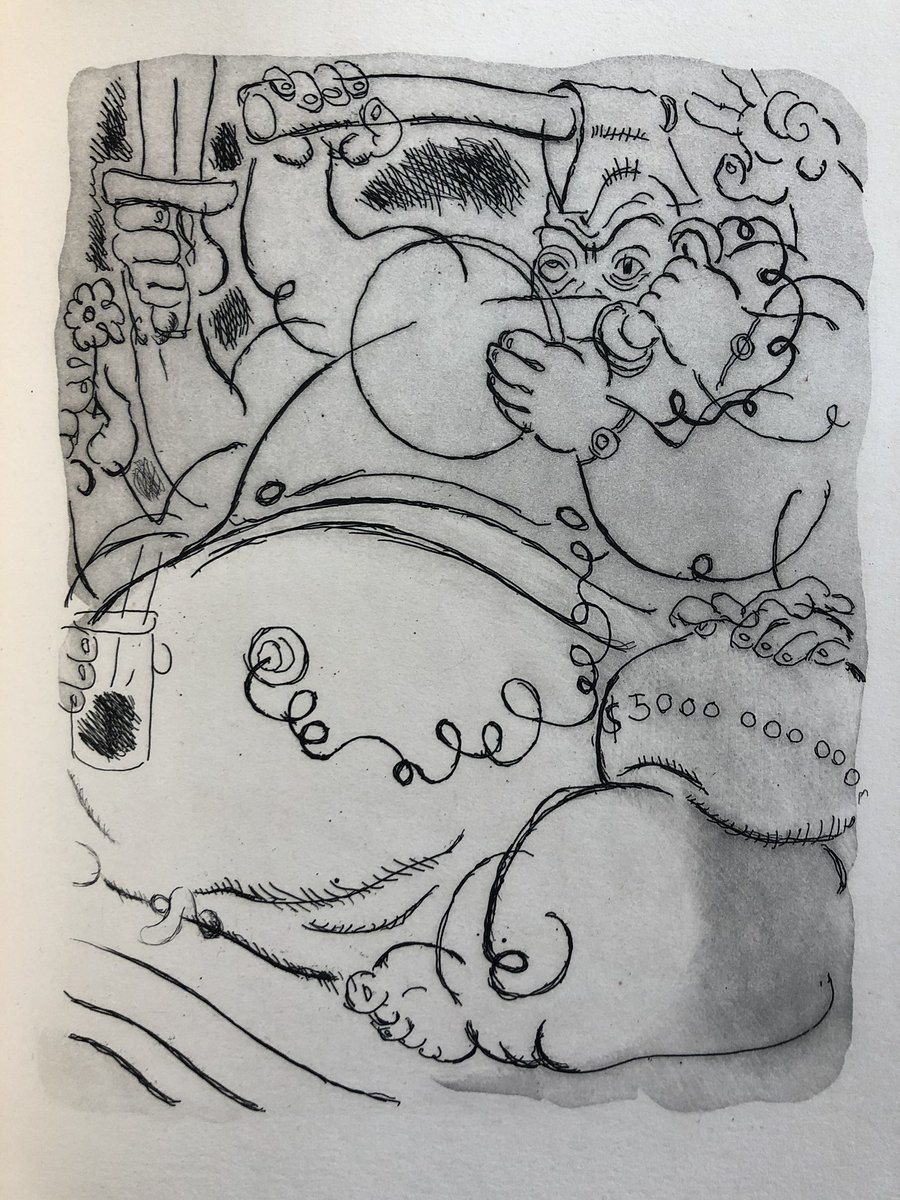 Gus Bofa, « Déblais », 1951 