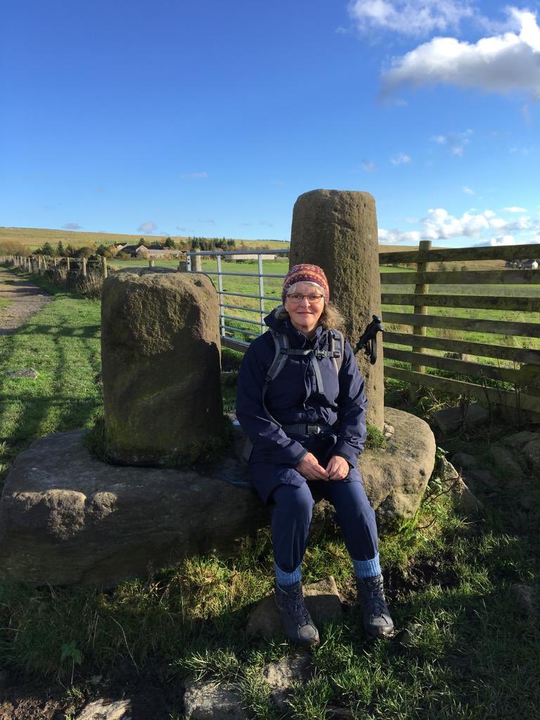 ⁦<a href="/countrywalking/">Country Walking</a>⁩ 1000th mile reached at Robin Hood’s Picking Rods, Derbyshire High Peak #walk1000miles ⁦