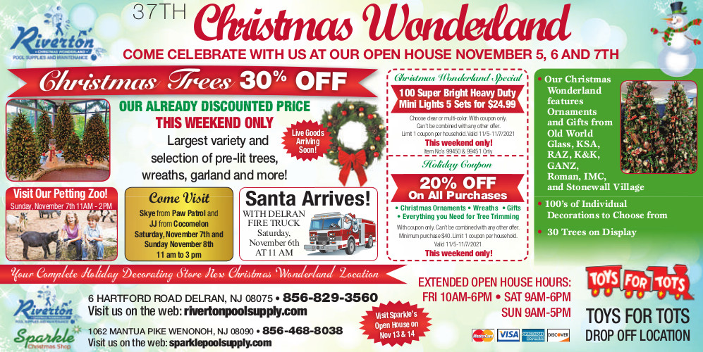 Riverton_pool's tweet photo. 2021 Riverton Pool Supply FREE Winter Wonderland Nov 5-7th

#christmas #santa #FREE #familyfun #pettingzoo #JJcocomellon #Skyepawpatrol #shopsmall #shoplocal #sale #sales #artificialtrees #holiday  #decorations #ornaments #candles #treesale #lights  https://t.co/ZHK9YhvUKW https://t.co/Sx99tO8p5r