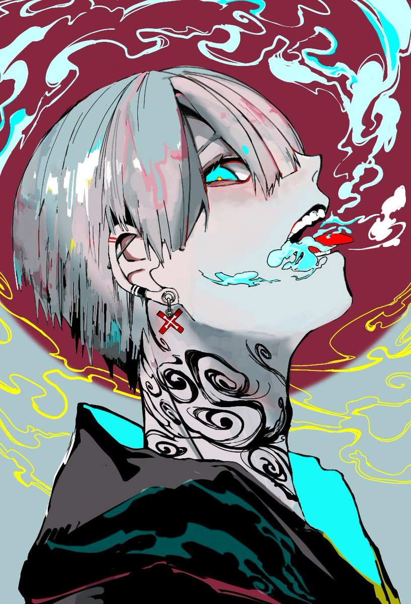「ー煙ー 」|ルクのイラスト
