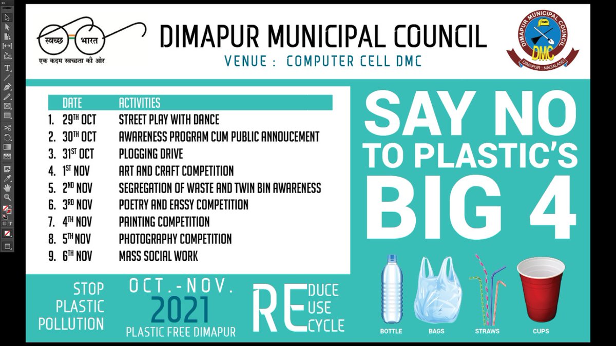 Events till Nov 6th 2021... Organised by Dimapur Municpal council...Nagaland #swachhbharatgov  #betterdimapur