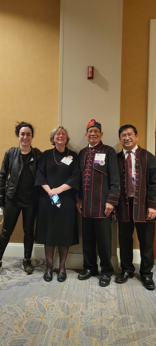 PhilaFolklore's tweet photo. Honoring Pang Xiong Sirirathasuk Sikoun (1944-2020): Keeper of Hmong Culture and Community Activist
Just one week ago we had the joy of collaborating on this very special panel - memorial hybrid for our dear Pang as part of the annual meeting of #afsam2021! https://t.co/DAdQyhTjNs
