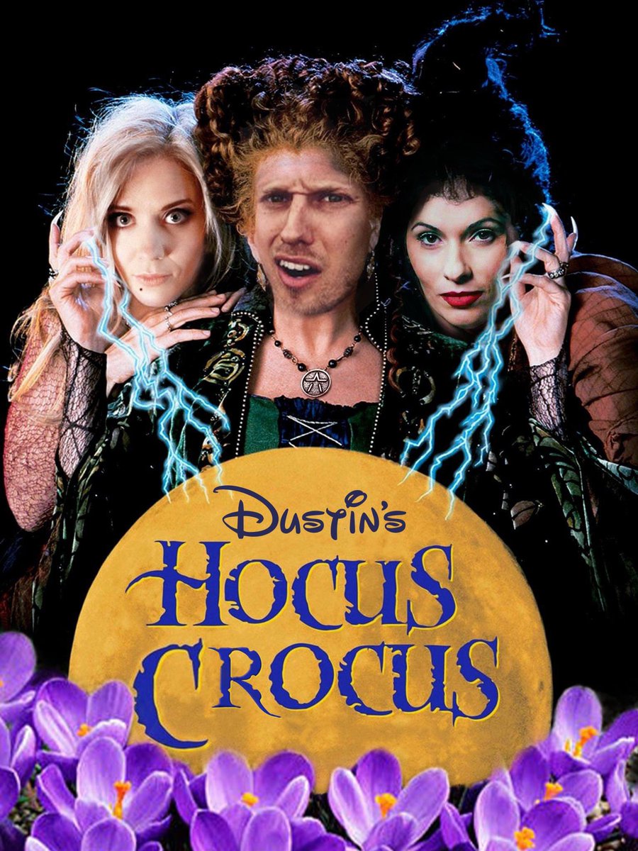 StarsetMssngrs's tweet photo. Thank you, everyone, for letting me bombard you this month with punny graphics and mashups!
We conclude #StarsetHalloween with a new one:
HOCUS CROCUS
Because I love running amuck! amuck! amuck! with #sorryron ๐
#starset
#halloween2021
#HocusPocus https://t.co/lOoVxCGCdc
