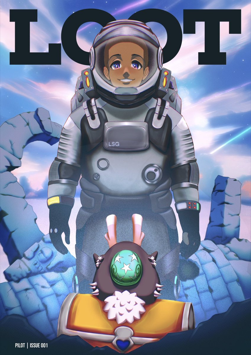 LootMagazine's tweet photo. The LOOT Mag is live at @rarible
https://t.co/hOwog4n297
The LOOT Magazine is the introductory culmination of Art, Design, Gaming, Culture, and Family.
Read Full Issue here:
https://t.co/aAlbldb1q3 https://t.co/D5A6ajmNgv