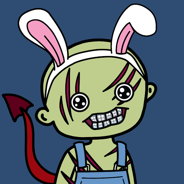 Happy Halloween!  Check out <a href="/ZomZomsNFT/">ZomZomsNFT</a> to celebrate, I recently picked up this beauty :) #nftsinsteadofcandyforhalloween #supportfellowartists #nfts