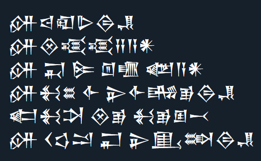 Clearly derivative of the more ancient Sumerian litany of the DUG.U₃.TUD priestesses:
ni₂ ba-ra-tuku-de-en
ni₂ šag₄ gaz-gaz-za-am₃
ni₂ uš tur sug-zag gu₇-am₃
ni₂-ŋu₁₀-še igi i₃-ši-gi₄-e-de-en
inim-ŋu₁₀- ta šag₄-e mu-e-dib-be
ni₂ u-e₃ ŋe₂₆ i₃-ŋal₂-le-de-en