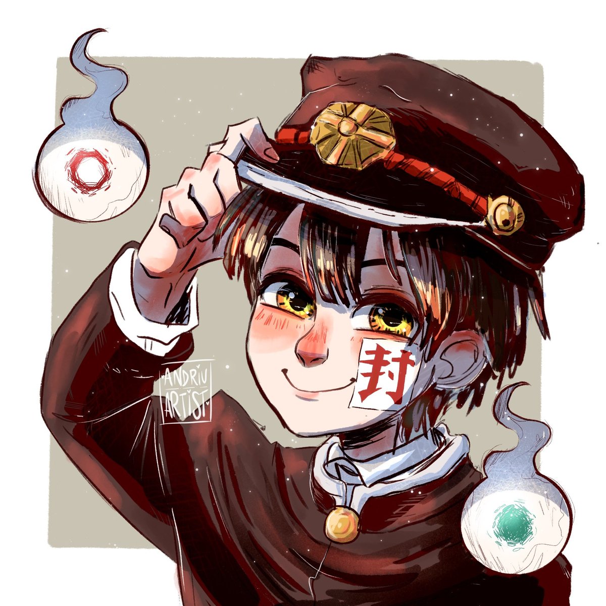andriuartist's tweet photo. 👻Hanako-kun👻
.
.
#hanakokun #yashiro #manga #mangaart #procreateart #hanako #anime #JibakuShounenHanakokun #digitalart #fanart #illustration #yashironene #hanako #AnimeArt #iPadPro #procreate #art #ArtistOnTwitter https://t.co/IFU6P8iYoG