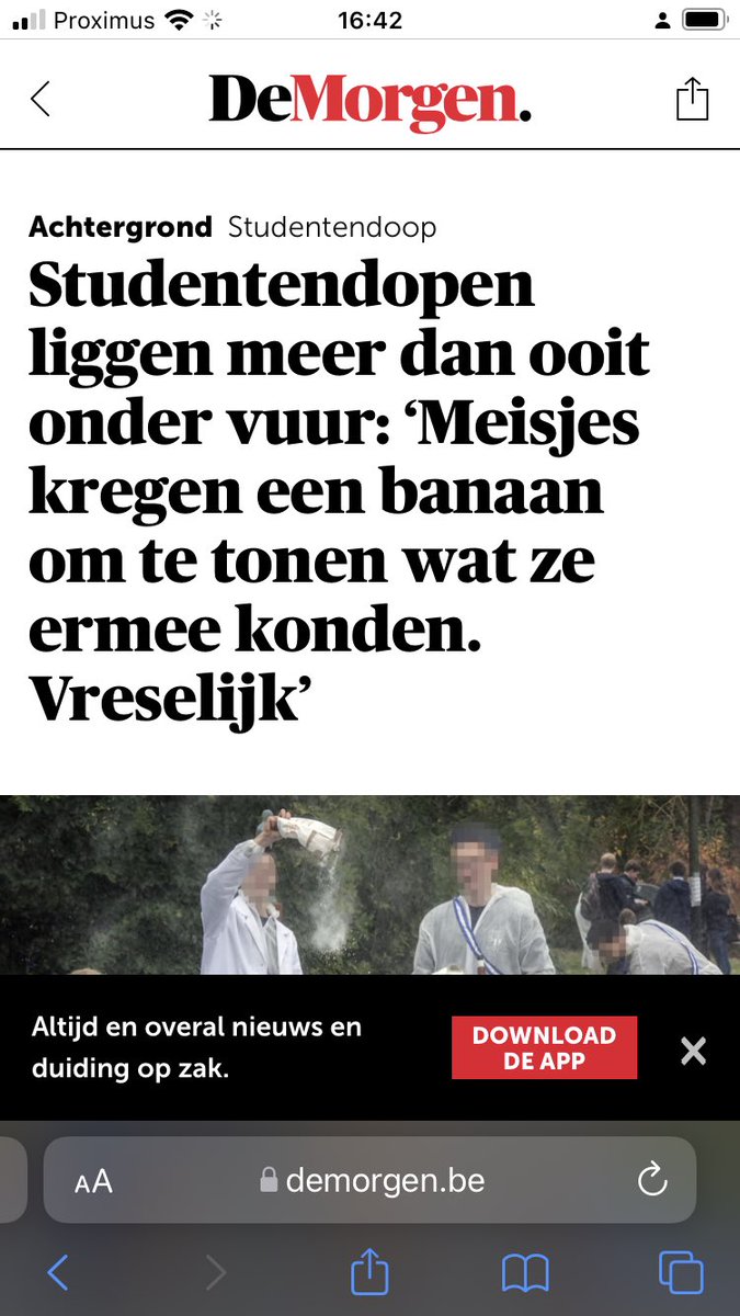 Studentendopen dit academiejaar: een huidige stand van zaken… Wauw ons hoger onderwijs mag echt trots zijn!