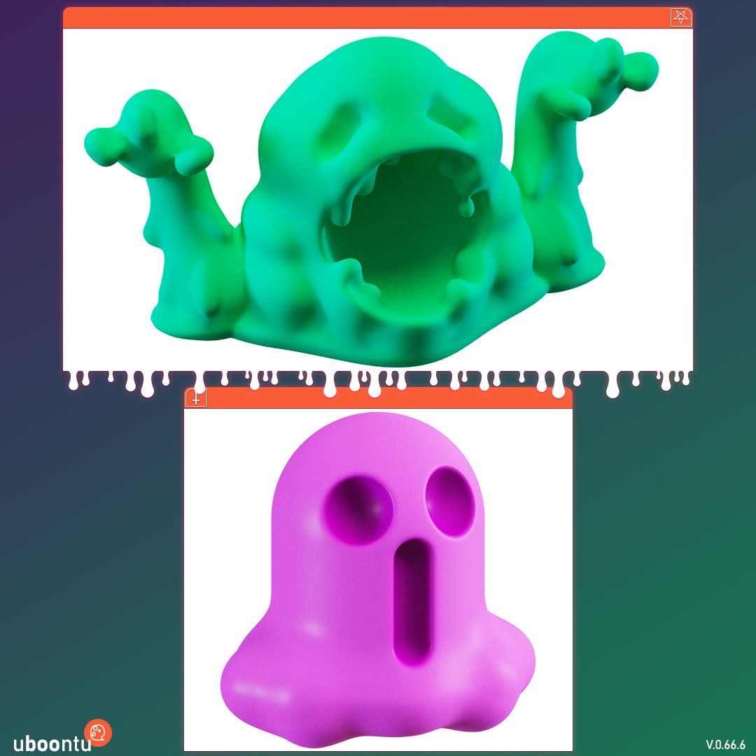 bugbeards's tweet photo. All Hallows' Minis • #MagicaCSG #sdf_edit #3dartwork https://t.co/o9CtSpKVk5