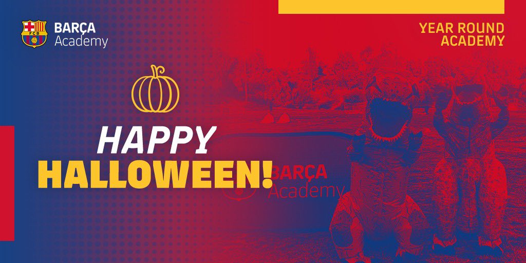 Happy Halloween Barça family! 👻🎃 #halloween #barca #sunday #october31 #trickortreat #celebration