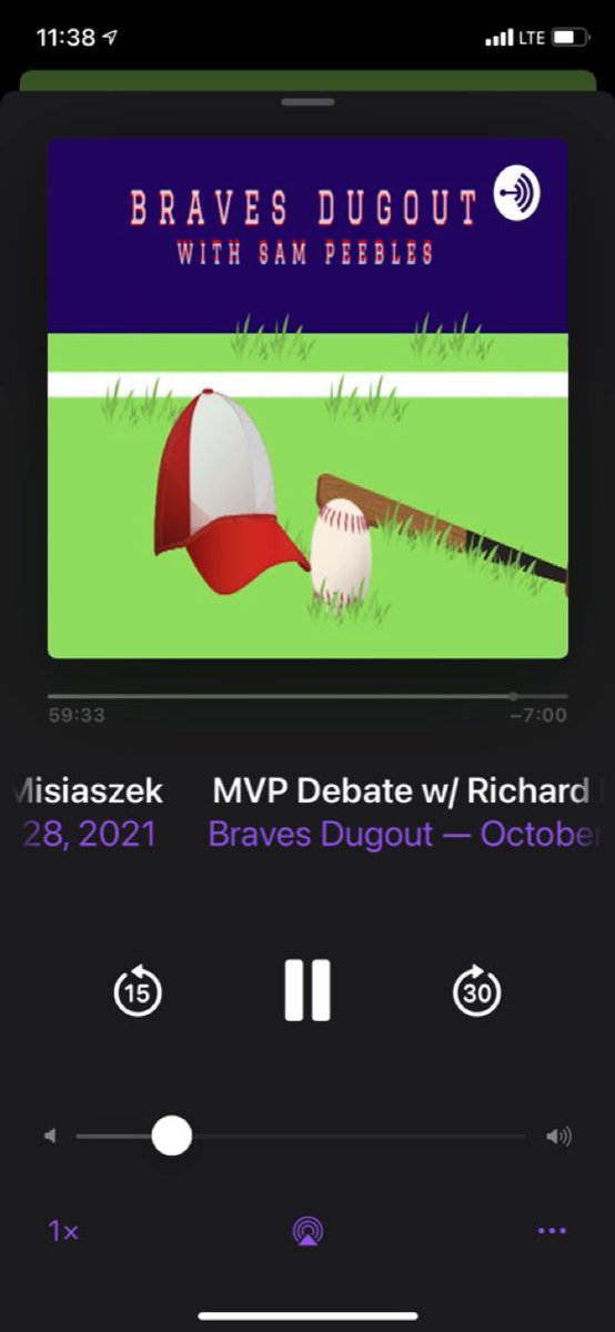 Fleauxhan's tweet photo. @BravesDugoutPod Good stuff! https://t.co/ZZJgkOq8w8