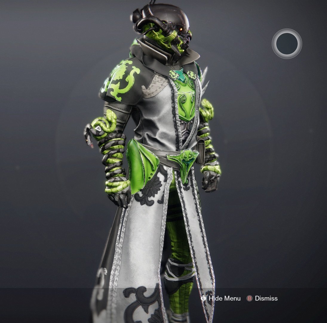 PaulTassi's tweet photo. 1. @CthulhusCoochie

"Ophidian Terror," a Gorgon-inspired creation. Never thought something bright green and white would win a horror costume contest, but this is an incredible creation.

Congrats to everyone, and I'm sorry if you weren't featured, but lots of amazing entries https://t.co/wQ5PyodvIS