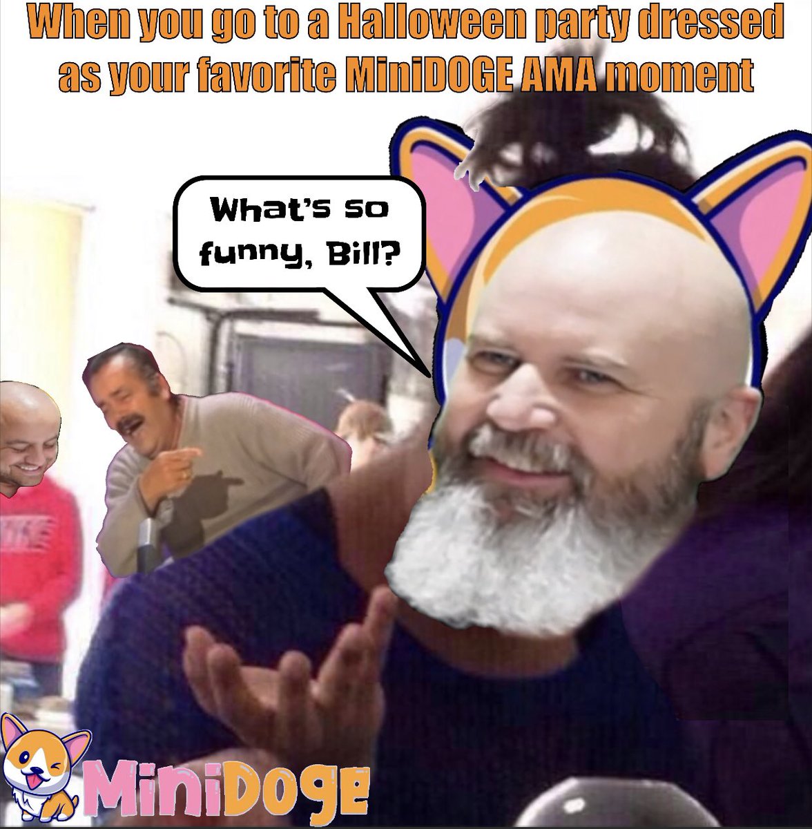 GregJewishstein's tweet image. Happy Halloween 🎃 @MiniDOGEToken #minipets #minidoge #bnb #bsc #nftcollector #GameFi #NFTGaming #BinanceSmartChain #halloween2021