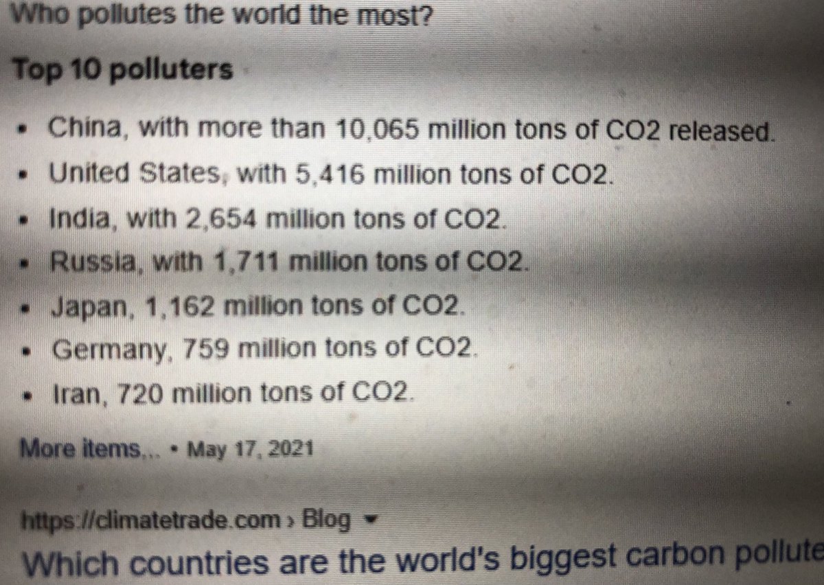 LarryChase9's tweet photo. @margbrennan @FaceTheNation @CFigueres why are 1&amp;4 not attending #GlasgowCOP26 ? Ask #China and #Russia.  When is that #FTN show? Aspirations are different than actions.  #Pollyanna Who has reduced #GHG_Emissions in the top 10? #FoolsErrand when we are at #war w/ China and Russia https://t.co/ftW1PwK9hl