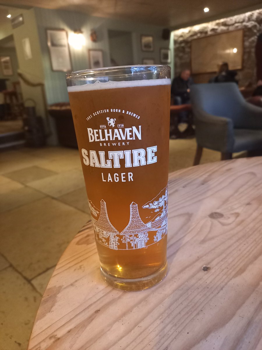 Kelvin Thomson (@thomsok) on Twitter photo Nice pint of Saltire <a href="/BelhavenBrews/">Belhaven Brewery</a> lager <a href="/elieshipinn/">Ship Inn Elie</a> after a coastal walk! #Fife #Elie Nice pint of Saltire <a href="/BelhavenBrews/">Belhaven Brewery</a> lager <a href="/elieshipinn/">Ship Inn Elie</a> after a coastal walk! #Fife #Elie