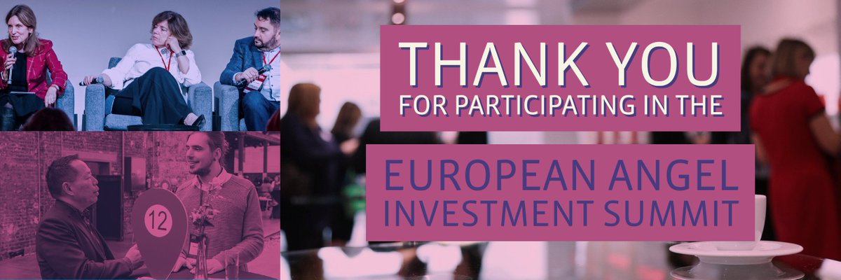 EBAN_org's tweet photo. Thank you all, #entrepreneurs, #policymakers, #businessangels &amp; other #investors, for participating in #EAIS2021! We're already looking forward to next year's Summit! We want #EAIS2022 to be even better so we need your feedback: go to your inbox and answer our super fast survey📝 https://t.co/DNpfJQlRpT